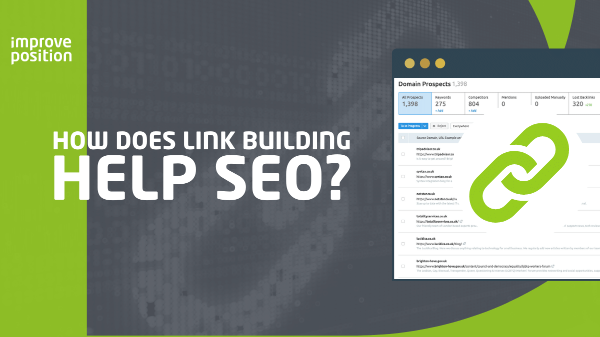 Link Building Help SEO